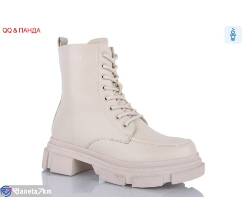 Черевики жіночі на зиму (6 пар р.36-40) бежевий  "QQ&Панда"
