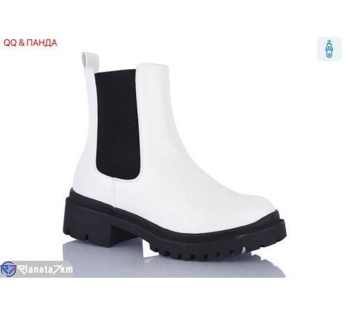 Черевики жіночі на зиму (6 пар р.36-40) білий  "QQ&Панда"