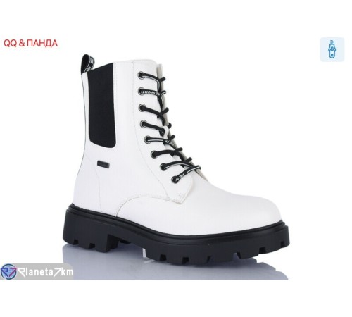 Черевики жіночі на зиму (6 пар р.36-40) білий  "QQ&Панда"