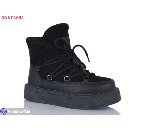 Уггі жіночі на зиму (8 пар р.36-41) чорний "QQ&Панда" Уггі жіночі на зиму (8 пар р.36-41) чорний "QQ&Панда"
