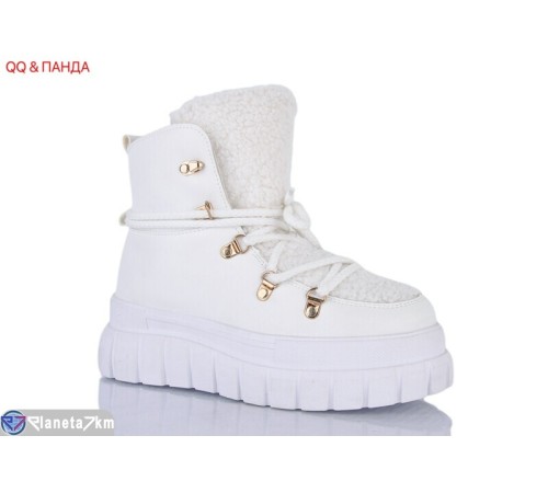 Черевики жіночі на весну/осінь (8 пар р.36-41) білий  "QQ&Панда"