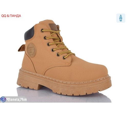 Черевики жіночі на зиму (8 пар р.36-41) camel  "QQ&Панда"