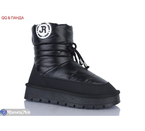 Уггі жіночі на зиму (8 пар р.36-41) чорний "QQ&Панда" Уггі жіночі на зиму (8 пар р.36-41) чорний "QQ&Панда"