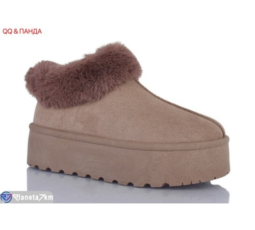 Уггі жіночі на зиму (8 пар р.36-41) коричневий "QQ&Панда" Уггі жіночі на зиму (8 пар р.36-41) коричневий "QQ&Панда"