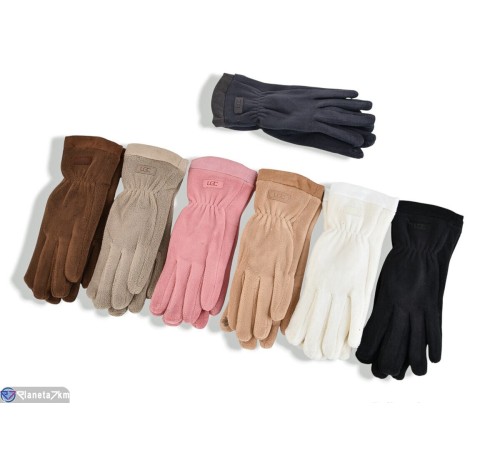 Рукавички дитячі на зиму (12 шт. р.сетка 10-15) мікс  "RUBIBAS"