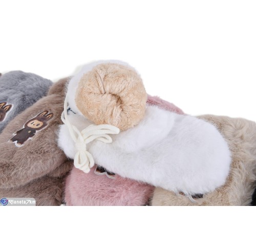 Рукавиці дитячі на зиму (12 шт. р.сетка 8-12) мікс  "RUBIBAS"