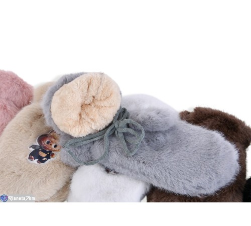 Рукавиці дитячі на зиму (12 шт. р.сетка 8-12) мікс  "RUBIBAS"