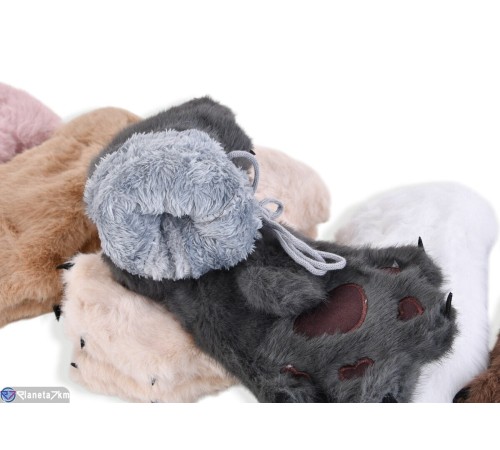 Рукавиці дитячі на зиму (12 шт. р.сетка 8-12) мікс  "RUBIBAS"