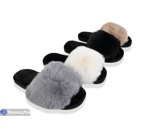 Тапки жіночі на зиму (12 пар р.36-41) мікс  "Melinda" Тапки жіночі на зиму (12 пар р.36-41) мікс  "Melinda"