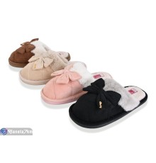 Тапки жіночі на зиму (12 пар р.36-41) мікс  "LINKA"