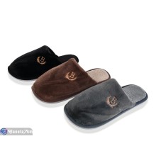 Тапки чоловічі на зиму (12 пар р.41-46) мікс  "LINKA"