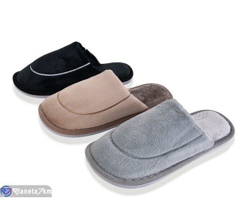 Тапки чоловічі на зиму (12 пар р.41-46) мікс  "LINKA"