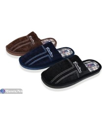 Тапки чоловічі на зиму (12 пар р.42-47) мікс  "LINKA"