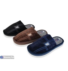 Тапки чоловічі на зиму (12 пар р.42-47) мікс  "LINKA"