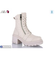 Черевики жіночі на зиму (6 пар р.36-40) бежевий  "Aba"