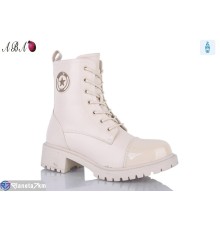 Черевики жіночі на зиму (6 пар р.36-40) бежевий  "Aba"