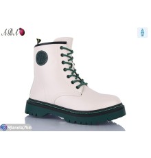 Черевики жіночі на зиму (6 пар р.36-41) бежевий  "Aba"