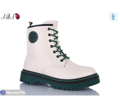 Черевики жіночі на зиму (6 пар р.36-41) бежевий  "Aba"