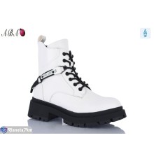 Черевики жіночі на зиму (6 пар р.36-40) білий  "Aba"