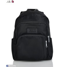 Рюкзак жіночий 35*26*11 см,  чорний  "Aba"