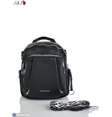 Рюкзак жіночий 26*23*10 см,  чорний  "Aba"