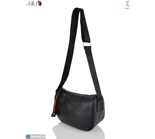 Сумка жіноча 18*22*9 см,  чорний  "Aba"