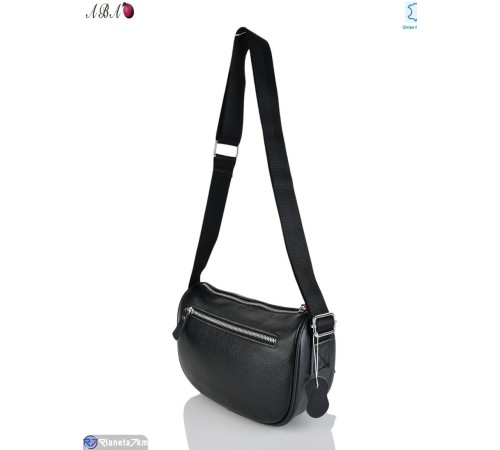 Сумка жіноча 18*22*9 см,  чорний  "Aba"