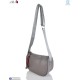 Сумка жіноча 18*22*9 см,  сірий  "Aba"