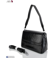 Сумка жіноча 17*25*10 см,  чорний  "Aba" Сумка жіноча 17*25*10 см,  чорний  "Aba"