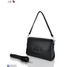 Сумка жіноча 16*25*7 см,  чорний  "Aba" Сумка жіноча 16*25*7 см,  чорний  "Aba"