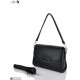 Сумка жіноча 16*25*7 см,  чорний  "Aba"