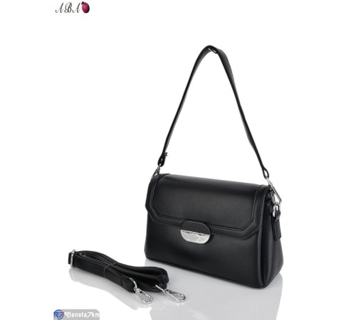 Сумка жіноча 16*24*9 см,  чорний  "Aba" Сумка жіноча 16*24*9 см,  чорний  "Aba"