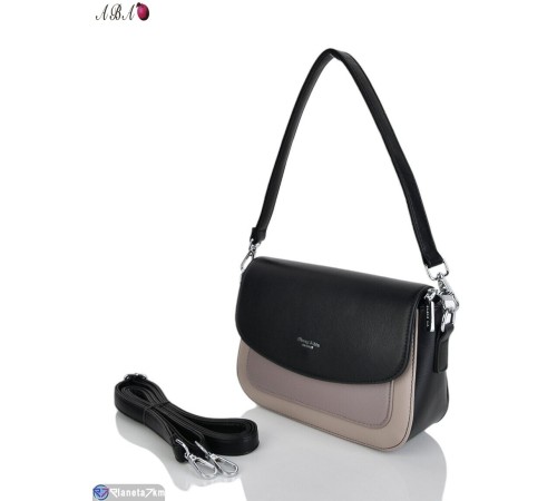 Сумка жіноча 17*22*7 см,  чорний  "Aba" Сумка жіноча 17*22*7 см,  чорний  "Aba"