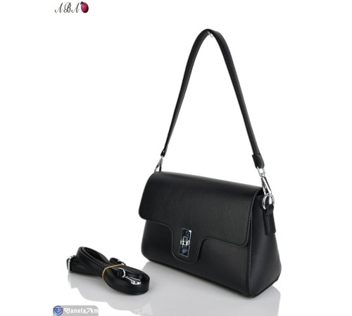 Сумка жіноча 17*24*8 см,  чорний  "Aba" Сумка жіноча 17*24*8 см,  чорний  "Aba"