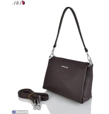 Сумка жіноча 19*23*10 см,  коричневий  "Aba"