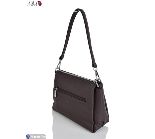 Сумка жіноча 19*23*10 см,  коричневий  "Aba" Сумка жіноча 19*23*10 см,  коричневий  "Aba"