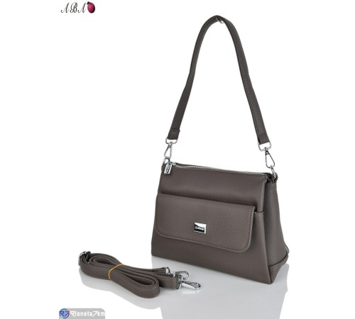 Сумка жіноча 17*24*11 см,  сірий  "Aba" Сумка жіноча 17*24*11 см,  сірий  "Aba"