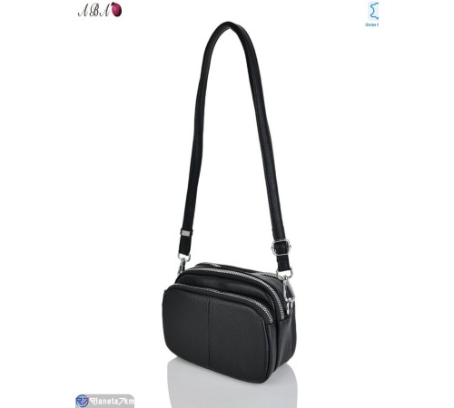 Сумка жіноча 14*19*9 см,  чорний  "Aba" Сумка жіноча 14*19*9 см,  чорний  "Aba"