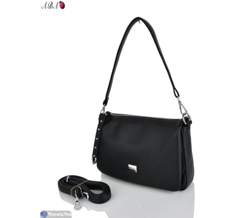 Сумка жіноча 19*25*6 см,  чорний  "Aba" Сумка жіноча 19*25*6 см,  чорний  "Aba"
