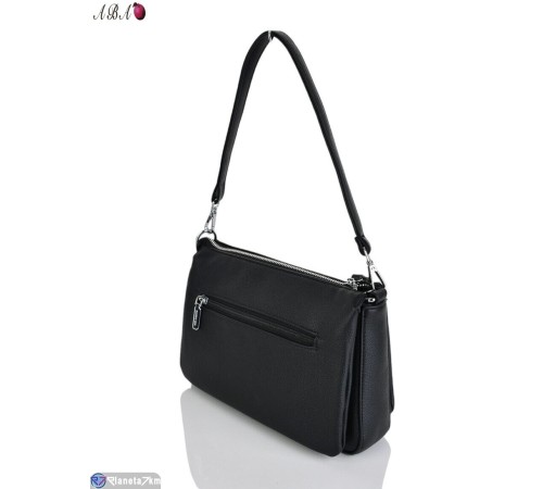 Сумка жіноча 19*25*6 см,  чорний  "Aba" Сумка жіноча 19*25*6 см,  чорний  "Aba"