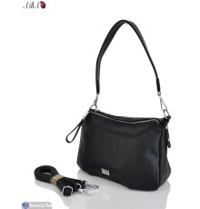 Сумка жіноча 20*30*9 см,  чорний  "Aba"