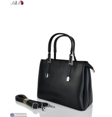 Сумка жіноча 22*30*12 см,  чорний  "Aba"