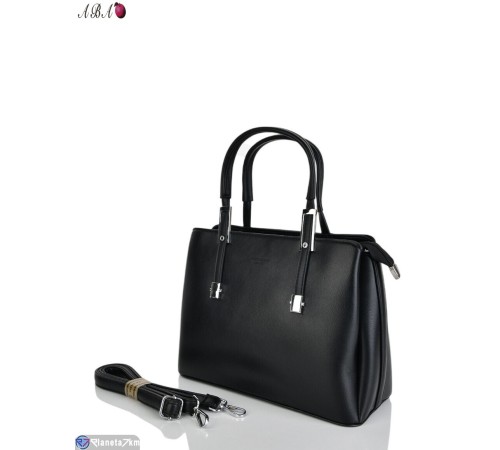 Сумка жіноча 22*30*12 см,  чорний  "Aba" Сумка жіноча 22*30*12 см,  чорний  "Aba"