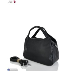 Сумка жіноча 20*32*12 см,  чорний  "Aba"