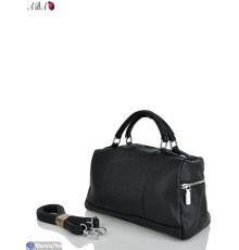 Сумка жіноча 18*30*10 см,  чорний  "Aba"