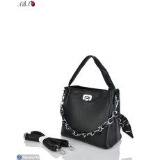 Сумка жіноча 22*24*12 см,  чорний  "Aba"