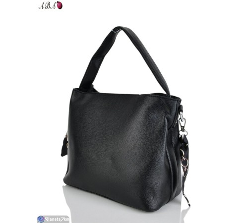 Сумка жіноча 22*24*12 см,  чорний  "Aba" Сумка жіноча 22*24*12 см,  чорний  "Aba"