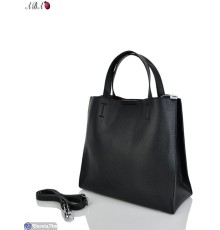 Сумка жіноча 28*30*13 см,  чорний  "Aba"