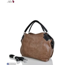 Сумка жіноча 22*30*12 см,  коричневий  "Aba"
