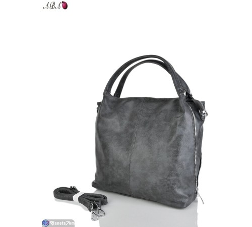 Сумка жіноча 33*33*10 см,  сірий  "Aba" Сумка жіноча 33*33*10 см,  сірий  "Aba"